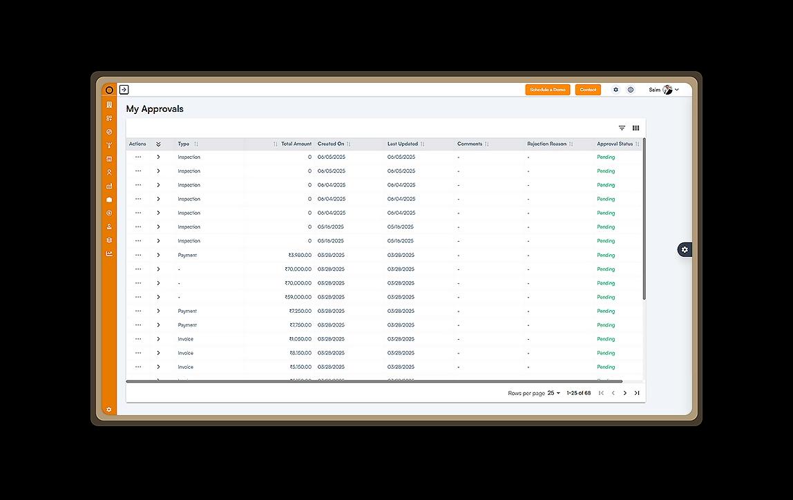 Approval and Configuration